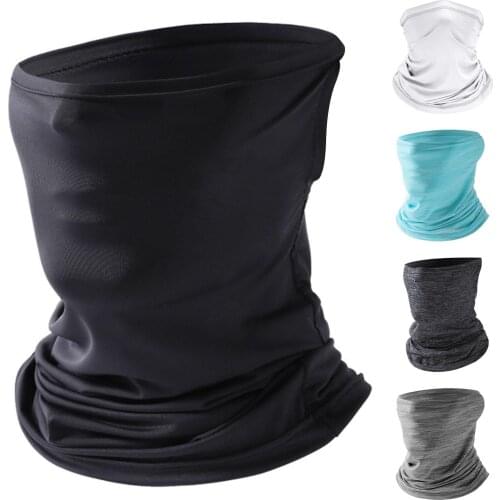 Multifunctional Head Scarf Neck Cover Man Women Head Face Neck Gaiter Tube Beanie Scarf Bandana Dustproof Balaclava