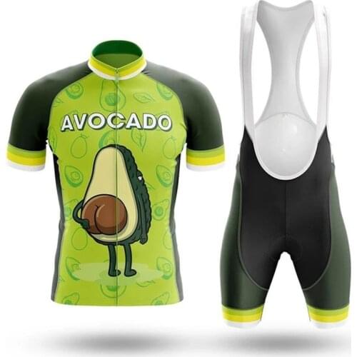 SPTGRVO New Avocado Green Shirt Cycling Jersey Women Set MTB Bicycle Jersey ensemble cycliste femme Outdoor Sportwear Race Suit