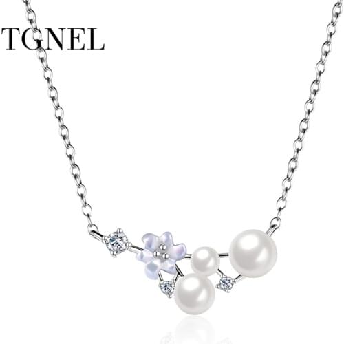 TGNEL Pearl Necklaces For Women