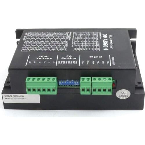 WSFS Hot DMA860H Step Driver 2 Phase DSP Microstep Driver for Nema 34 Nema 42 AC24-80V DC24-80V