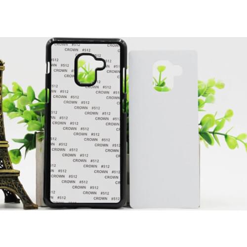 Wtsfwf DIY 2D Sublimation hard PC Blank Case for Samsung A8 Plus 2018 with Aluminum Inserts 10pcs/lot