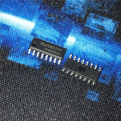 10PCS/LOT RDA5807FP SOP-16 RDA5807 SOP 5807FP SOP16 In Stock Brand new original FM FM stereo radio chip radio ic patch