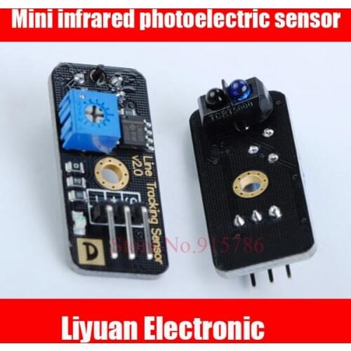 3pcs Mini infrared photoelectric sensor / infrared hunt line sensor / smart car technology production