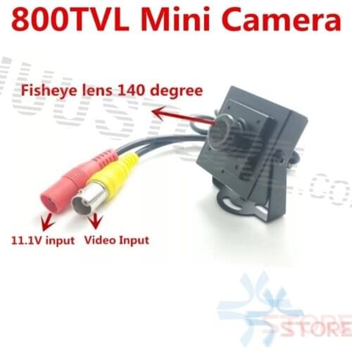 Drone Camera 1/3" CMOS 2.1mm 140 Degree Wide Angle Lens High Resolution HD 800TVL Security Mini Drone FPV Camera