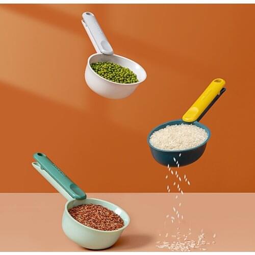 Kitchen Multifunctional Rice Spoon Food Flour Spoon Grain Legumes Scoops Tools