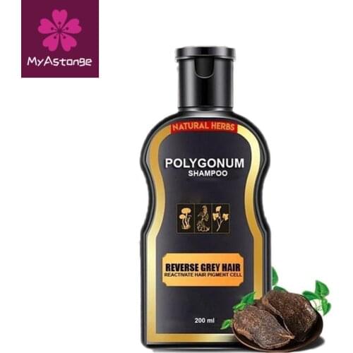 200ml Hair Loss Treatment Shampoo Hair care Shampoo Bar Ginger Hair Growth Cinnamon Anti-hair Loss Shampoo Polygonum multiflorum