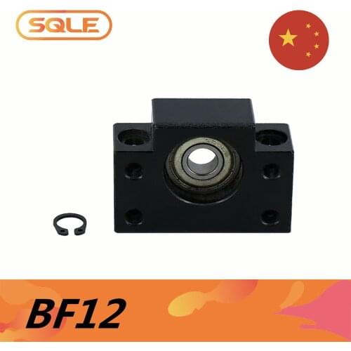 1 pcs BF12 bearing SFU1604 SFU1605 SFU1610 Ball Screw End Support for CNC