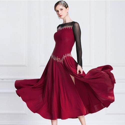 Women ballroom dress standard dance dress flamenco dance costumes Spanish Dress luminous costumes dance wear festival clothing