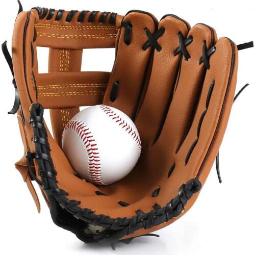 Outdoor Sports Baseball Glove Softball Practice Equipment Size 12.5 Left Hand For Adult Man Woman Training