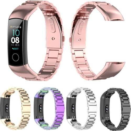 Bracelet Accessories For Huawei Honor Band 4 5 Watch Straps Stainless Steel Milanese Wristband For Honor 4 CRS-B19 / 5 CRS-B19S