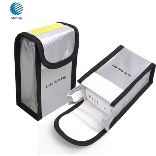 Battery Explosion Protection Bag For DJI Phantom 3 4 /4 Pro Protective Safe Lipo Battery Lipo Battery Safety Bag Fireproof