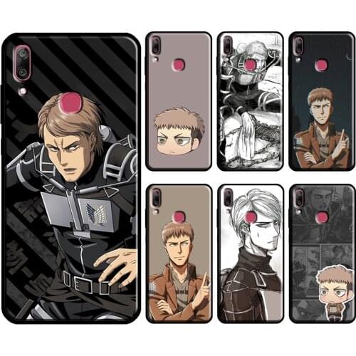Jean Kirstein Attack on Titan Case For Huawei Nova 5T 3 2 i Y3 II Y7 Y5 Y6 2017 2018 Y9 2019 Y5P Y6P Y7A 2020 Y9S Cover