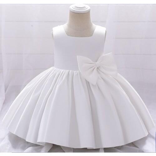 Infant Baby Girl Dresses Girl Ball Gown Tutu Princess Dress Sequin Bow Baby Girl Dress 1st Birthday Wedding Party Dress