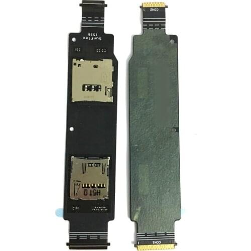 Sim Card Reader Holder Slot Connector Flex For ASUS ZenFone 2 ZE550ML ZE551ML ZE500CL 5 A500CG A500KL A501CG 6 A600CG Zoom