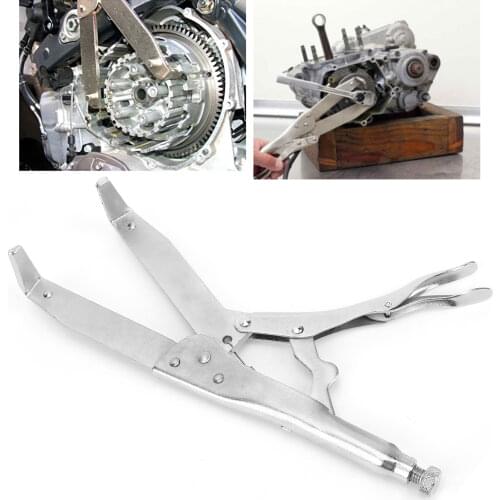Flywheel Holding Tool Plier Steel 5.5in Alloy Motorcycle Repairing Tool for Flywheel Gear Pinion Holding Tool