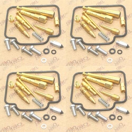 4set For Honda CB750 RC42 CB 750 Seal Main Slow Jets Air Mixture Screws Carburetor repair kit