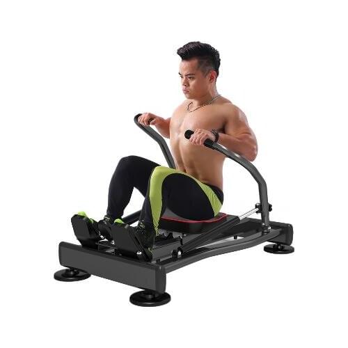 Indoor Home Fitness Full Motion Rowing Machine Rower Capacity and LCD Monitor free shipping