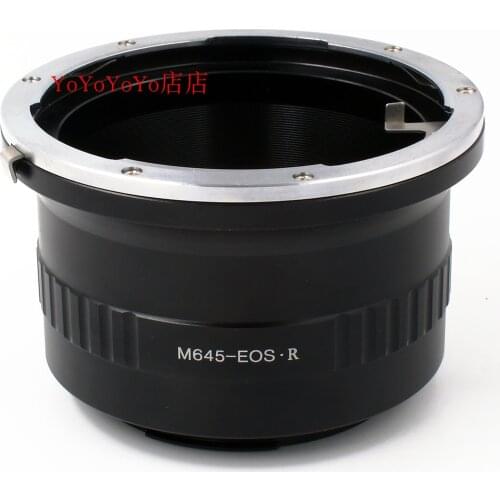 M645-EOSR Lens Adapter Ring for Mamiya 645 M645 Lens to canon EOSR EOSRP RF mount full frame camera