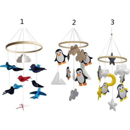 Baby Toddler Rattles Mobile Toys Crib Toy Bed Hanging for Baby Newborn Kids Crib Bed Bell Carousel Cots Handmade Room Decoration