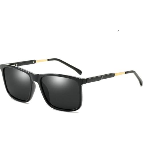 Diopter men women Custom Made Myopia Minus Prescription Polarized LensRetro squar esunglasses men Driving goggles FML