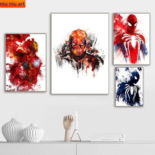 DIY Marvel Superhero Diamond Painting Diamond Mosaic Cross Stitch Kits Full Diamond Embroidery Room Decoration