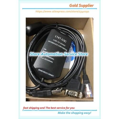 1747-UIC New Cable For SLC Series PLC Download Cable Programming Adapter Cable