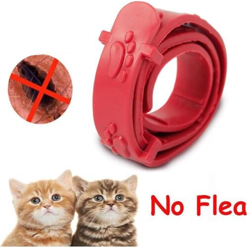 Pet Flea Repellent Collars Insect Repellent Collars for for Cats Dogs Adjustable Safety Belt Pet Neck Ring Pet Supplies