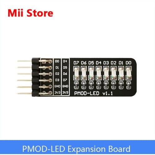 PMOD-LED Expansion Board ICESugar FPGA Expansion Module Standard PMOD Interface 8 bit LED