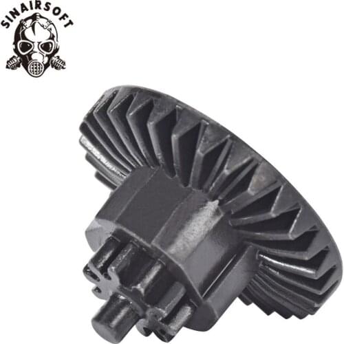 SINAIRSOFT New MA CNC Steel Bevel Gear Fit M4 M16 AK Etc. AEG Gearbox For Airsoft Paintball Hunting Shooting Accessories
