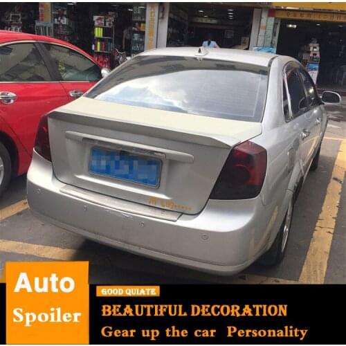 For 2003-2007 Buick Excelle Spoiler Sport ABS Material Car Rear Wing Primer Color Trunk Rear Spoiler decoration 2004 2005 2006
