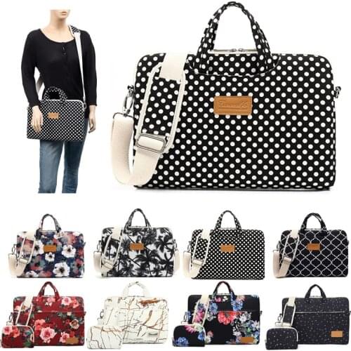 LIFESOULITY aptop Bag case 13.3 15.6 inch Waterproof Notebook Bag for Macbook Air Pro 13 15 Computer Shoulder Handbag Briefcase