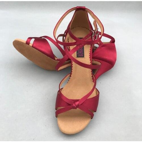 Sexy Elegant Latin Dance Shoes For women Salsa shoes pratice shoes comfortable shoes MS6209BGS more than 10colors available