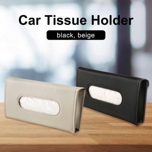 1 Pcs Car Tissue Box Towel Sets Car Sun Visor Tissue Box Holder Auto Interior Storage Decoration For BMW Car Accessories