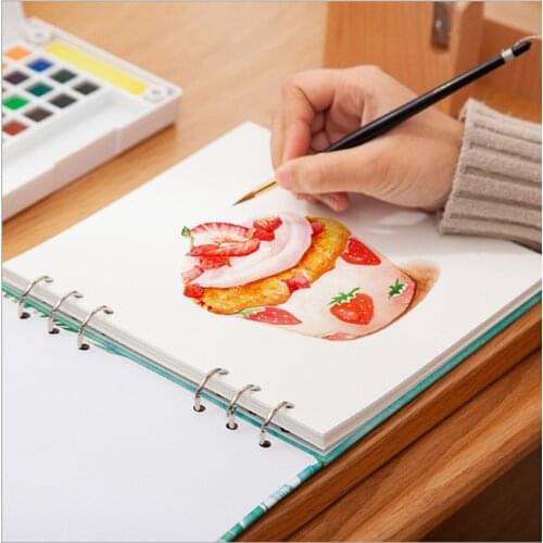 Sketchbooks Drawing Sketching Watercolor Book Thickening Square Painting Paper for Art Graffiti Office Stationery