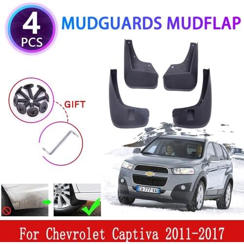 For Chevrolet Holden Captiva 2011 2012 2013 2014 2015 2016 2017 Mudguards Mudflaps Fender Mud Flap Splash Guards Car Accessories