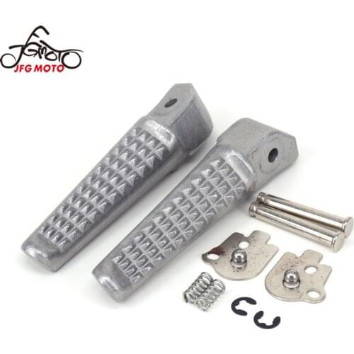For HONDA CB400 CBR250 MC19 MC22 CBR954 CBR900 VTR1000 CBR600 CB1300 VFR800 VFR750 Motorcycle Footrest Footpegs Foot Pegs