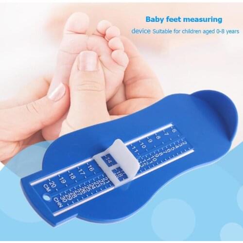 5 Colors Foot Measure Gauge Baby Foot Ruler Child Shoe Calculator Foot Length Measuring Tool Toddler Infant Shoes Fittings Gauge