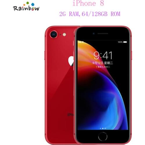 Original Apple iPhone 8 4.7 inch iPhone 8 Plus 5.5 Hexa Core 12MP & 7MP Camera 1821mAh iOS LTE Fingerprint Touch ID Mobile Phone