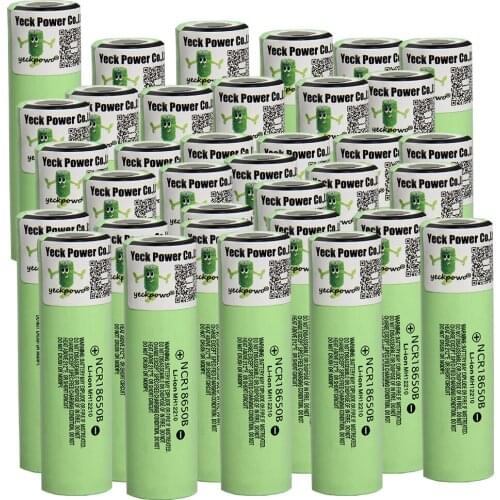 18650 li-ion battery NCR18650B lithium batteries 3400mah 3.7V rechargeable akkumulator / fast 18650 charger YECKPOWO 2020 NEW