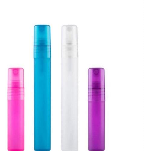 8ml Plastic Spray Bottle With Mist Atomizer Empty Refillable Perfume Sample Vials Cosmetic Container Free Shipping
