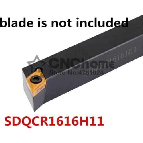 SDQCR1616H11 SDQCL1616H11 Indexable External turning tool holder,SDQCR L CNC Turning Cutter,Lathe machine cutting tool Holder
