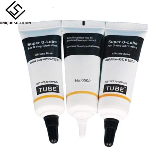 10g Silicon Grease Food Grade Waterproof Lubricant O-Ring Lubricating Cream for O-ring Maintenance of Aquarium Filter Tank