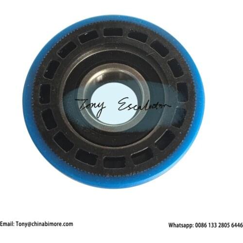 Escalator Step Roller Blue OD80mm W25mm 6205-2RS