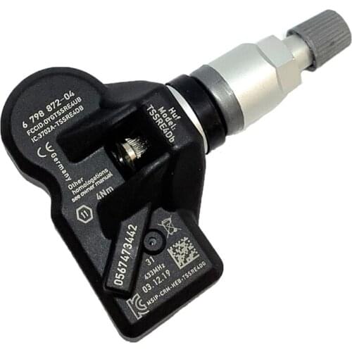 Tire Pressure Sensor Monitoring System 36106798872 TPMS 433Mhz For BMW 5 6 7 X1 X3 X4 Z4 Mercedes Benz GLB Class GLE GLS