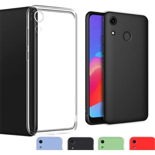 SUREHIN cover for Huawei Y6S case soft Чехол clear coque funda de móvil mate transparent silicone cover for Huawei Y6S cover