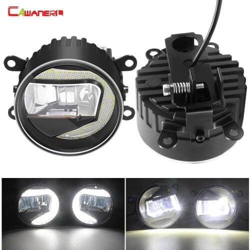 2in1 LED Fog Light Assembly Car Fog Daytime Running Light 12V For Citroen DS3 DS4 DS5 C3 C4 C5 C6 Xsara Berlingo Jumpy C-Crosser