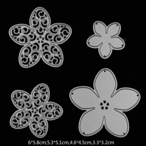 Flowers Metal Cutting Dies Stencils for DIY Scrapbooking/photo album Decorative Embossing DIY Paper Cards