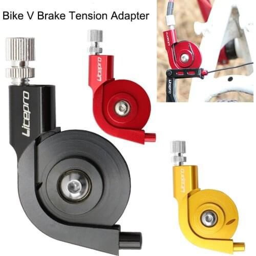MTB Bicycle V Brake Travel Converter Folding Bike Brake Tension Adapter Brake Cable Stroke Converter V Brake Tensioning Device