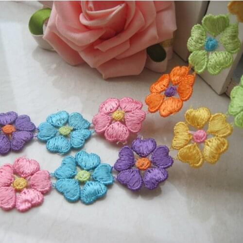 Water soluble milk silk lace DIY garment accessories wholesale clothing accessories color wide 2.5CM