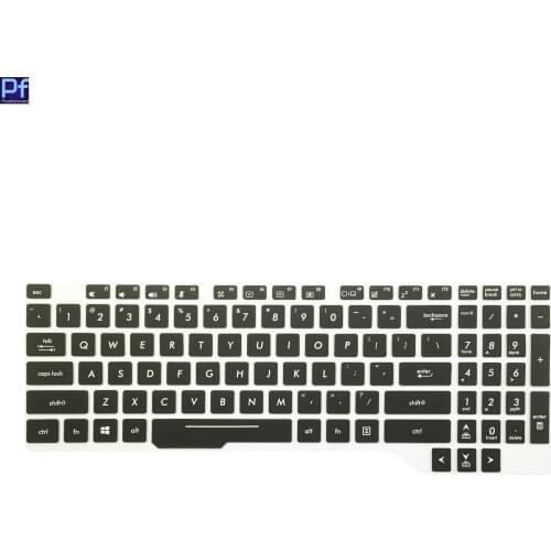 15.6 laptop keyboard cover protector skin For Asus TUF Gaming FX504 FX504GE FX504GD FX504GM FX504G FX503 FX503VD